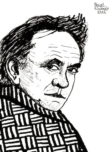 Johnny Cash By Pascal Kirchmair | Famous People Cartoon | TOONPOOL
