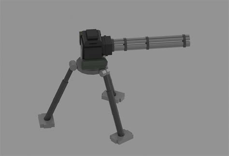 3d Sentry Gun Model Turbosquid 2058659