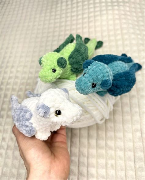 Crochet Pattern Dragon / Crochet Pattern Plush Toy / Stuff - Etsy