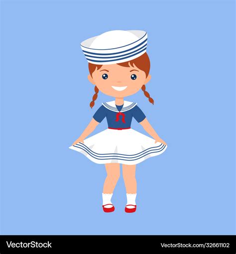 Sailor Girl Vector