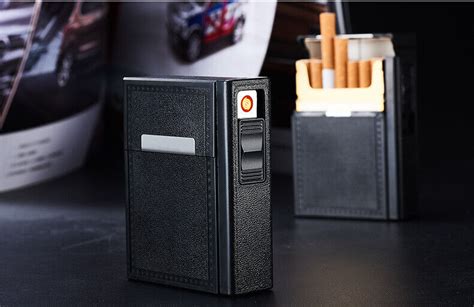 Tobacco Cigarette Case Smoke Box Lightweight Plastic Holder Electric