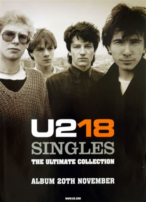 U2 U218 Singles Pair Of Posters Uk Promo Poster 527862