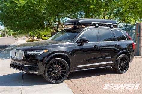 2018 Volvo Xc90 With 22 Gianelle Verdi In Gloss Black Wheels Wheel