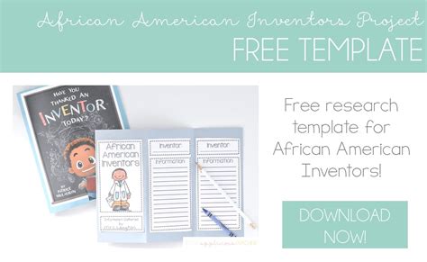 African American Inventors Research Project for 2nd Grade - The Applicious Teacher