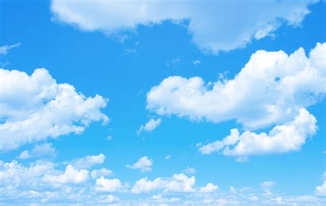 Blue Sky with Clouds Wallpaper - WallpaperSafari