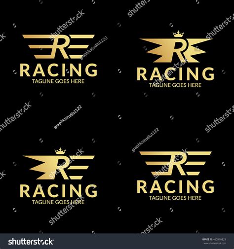 Racing Logo Design Template Racing Logo Stock Vector (Royalty Free ...