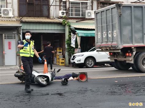 台中神岡驚悚車禍！機車遭大車輾壓 女騎士身首異處 社會 自由時報電子報