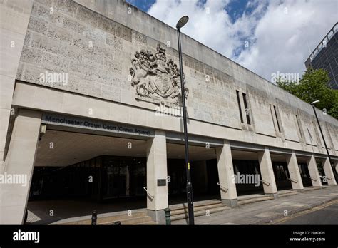 Manchester Crown Court England Uk Stock Photo Alamy