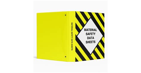 MSDS Binders | Zazzle