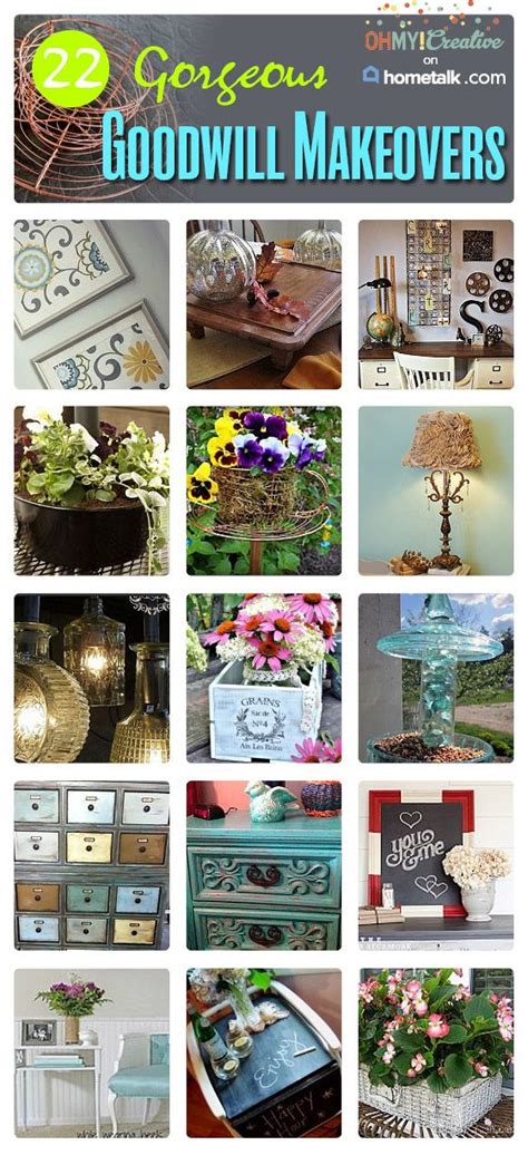 Gorgeous Goodwill Makeover Projects Oh My Creative