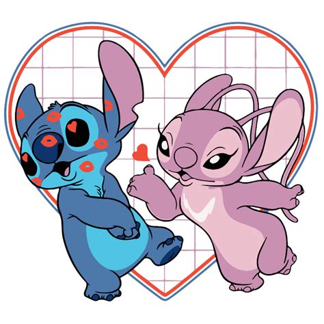 Stitch And Angel Png Free El Taller De Hector