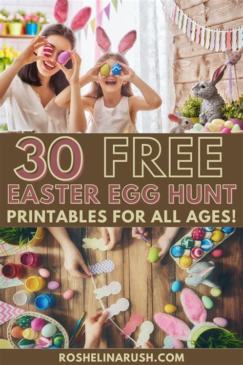 30 Easter Egg Hunt Printables Fun And Free Downloads