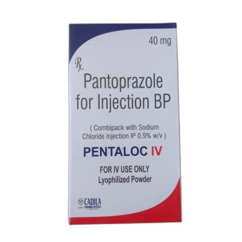 Pentaloc Iv Pantoprazole Injection Bp 15 Ml Prescription At Rs 15 Piece In Mathura