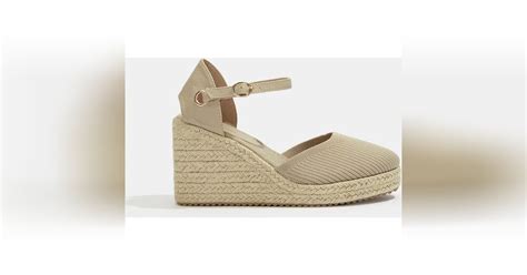 Espadrilles Compens Es Shein Nude Modalova