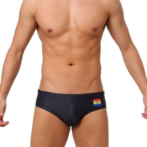 Maillot De Bain Short De Bain Taille Basse Pour Hommes Culotte De Natation Pour Gay Boxer Sexy