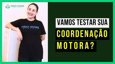 Exerc Cios De Coordena O Motora Para Idosos Fisio Home Morumbi Youtube