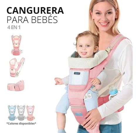 Cangurera Bebe Porta Bebes Mochila Porteo Ergon Mica En Gaon