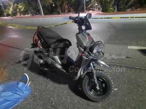 Motociclista de 21 años muere tras derrapar