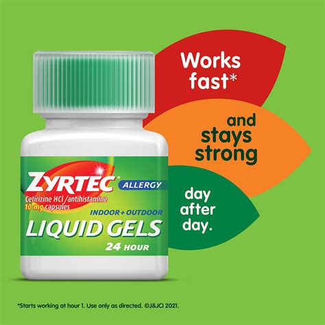 Mua Zyrtec 24 Hour Allergy Relief Liquid Gels, Antihistamine Capsules