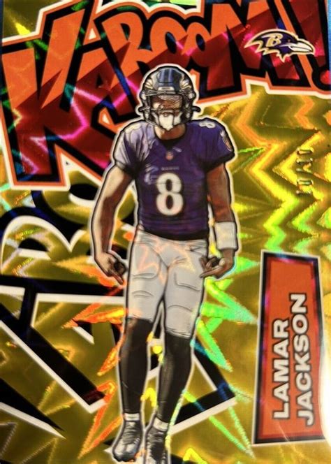 Lamar Jackson Absolute K Kaboom Vertical Gold Price