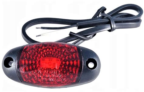 Lampa Obrysowa tylna czerwona obrysówka LED FT 025C Naczepa AUTO LAWETA