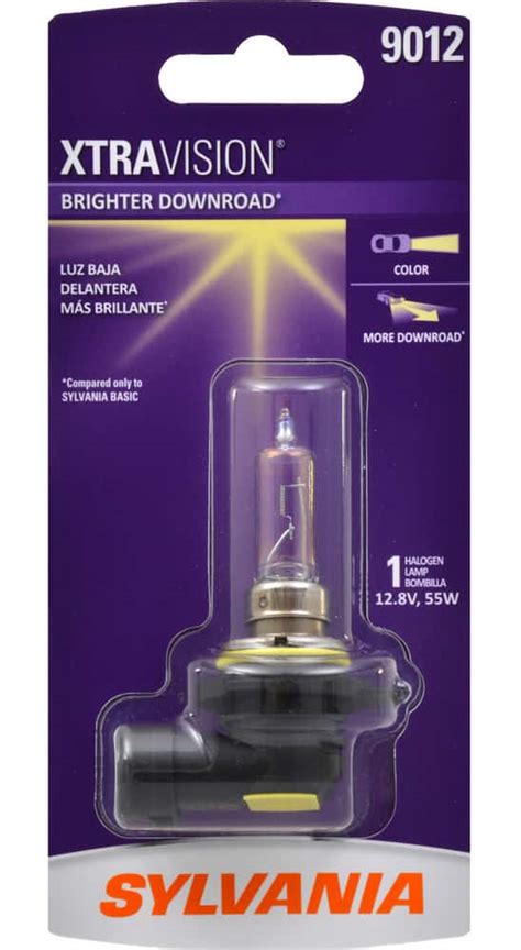 9012 Sylvania Halogen Headlight Bulb 1 Pk Canadian Tire