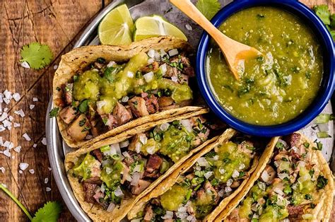 Salsa Para Tacos Mexicanos