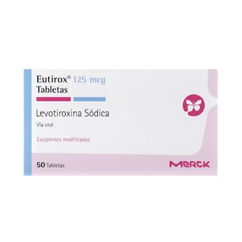 Eutirox Levotiroxina S Dica Mcg Merck Caja X Tabletas