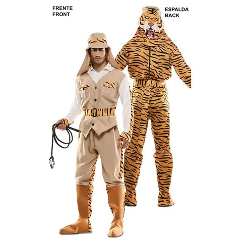 ᐈ Costume Cacciatore e Tigre Doppio Fun NOVITÀ Carnevale 2024