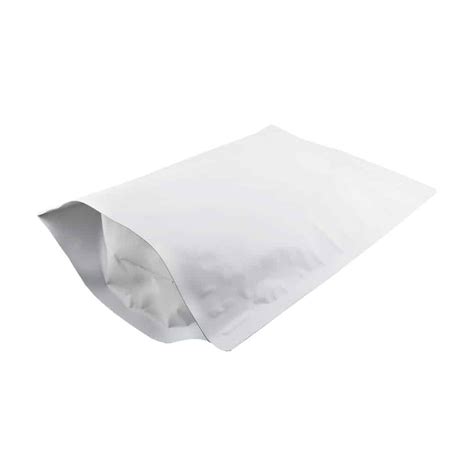 5 Lb Stand Up Pouch Kraft Matte White Bpfy Flexible Packaging