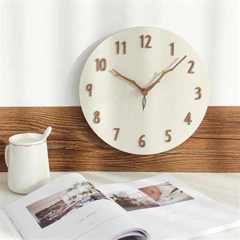 Horloge Murale Design Moderne En Bois N1 De L Horloge Design