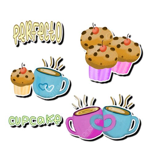 Muffins And Coffee Clipart