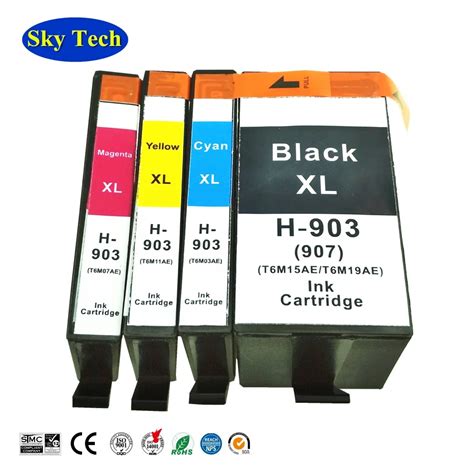 903 903xl Compatible Ink Cartridge For Hp903 Hp907 For Hp Officejet Pro 6950 6960 6970 6961