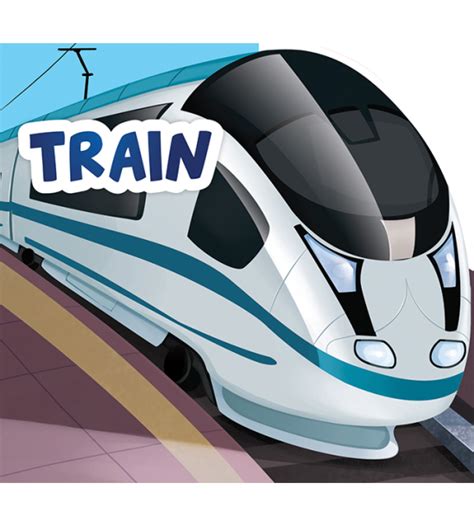 My First Shaped Board Books For Children: Transport - Train