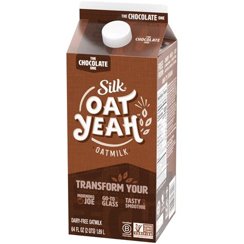 Silk Oat Yeah Chocolate Oat Milk 12 Gal Shipt