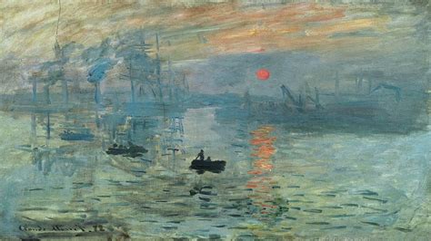 Animated story of the Impression, Sunrise painting by Claude Monet ...