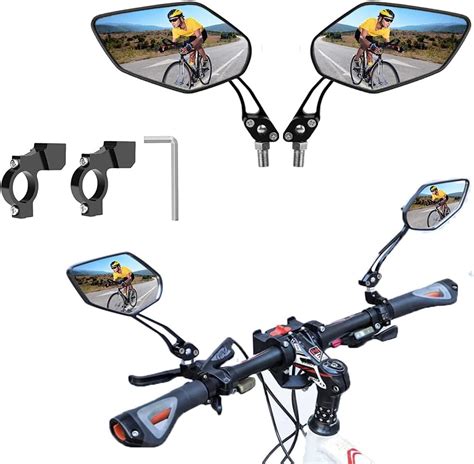 Pcs Bicycle Mirrors Bicycle Scooter Motorcycle Compatible With All