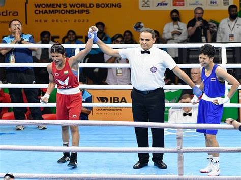 Nikhat Saweety Nitu Confirm Medals At Women S World Boxing