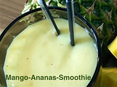 Mango Ananas Smoothie Von Betsy1 Ein Thermomix® Rezept Aus Der Kategorie Getränke Auf