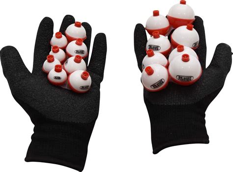 16 Fishing Bobbers Assortment Large And Small Redwhite Floats For