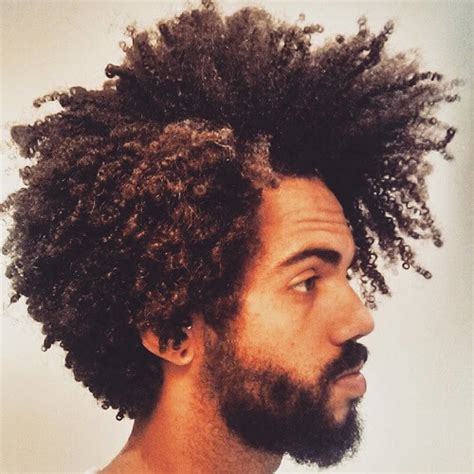 50 Peinados Afro Para Hombres Largo Peinados