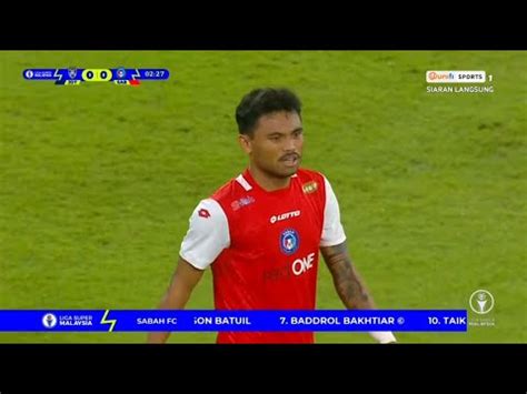 SADDIL RAMDANI VS JOHOR DARUL TA ZIM Full Skills Driblling