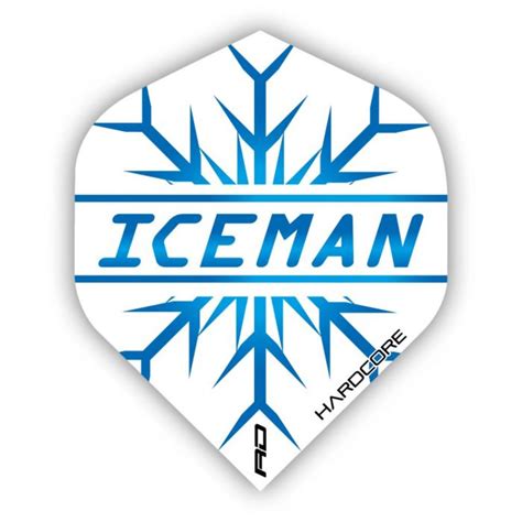 Red Dragon Gerwyn Price Iceman Hardcore Blue Snowflake Flights