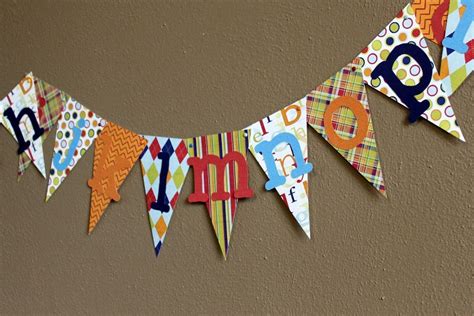 Alphabet Banner ABC Banner Primary Colors Kids Room Banner | Etsy