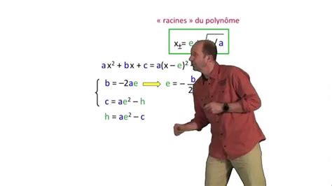 L’équation Du Second Degré Résolution Algébrique Youtube