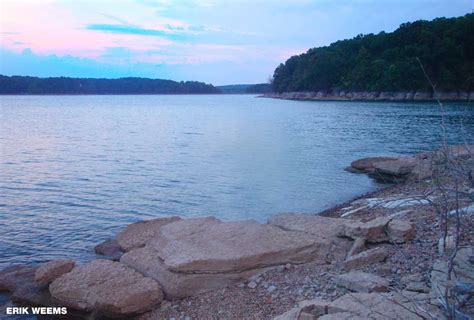 Photograph of Beaver Lake Arkansas near Eureka Springs