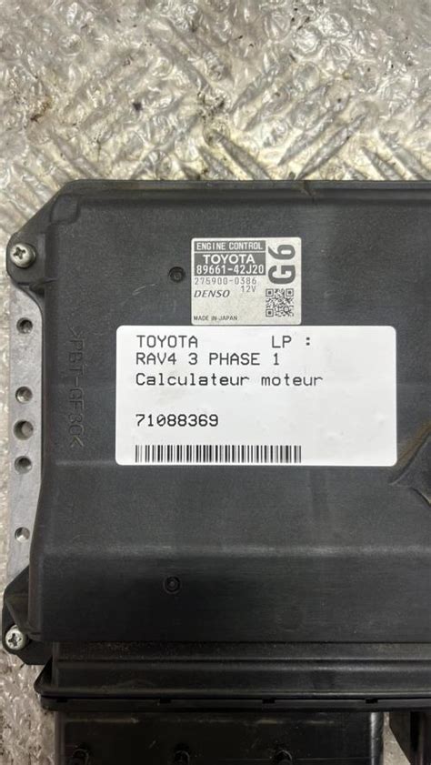 Calculateur Moteur Toyota Rav Phase Occasion Opisto