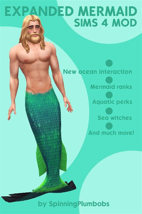 Expanded Mermaid Mod Ts4 Sims 4 Sims Sims 4 Challenges