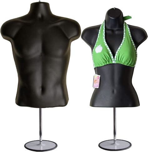 Buy EZ Mannequins Male And Female Mannequin Torso With Stand Dress