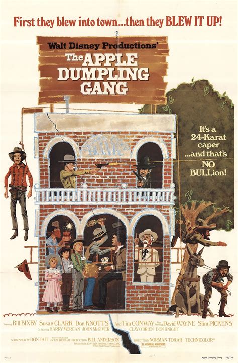 The Apple Dumpling Gang (1975) - Posters — The Movie Database (TMDB)